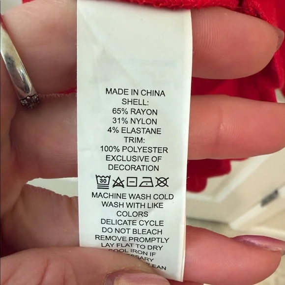 Kate Spade Red Scalloped Dress - Picture 10 of 10